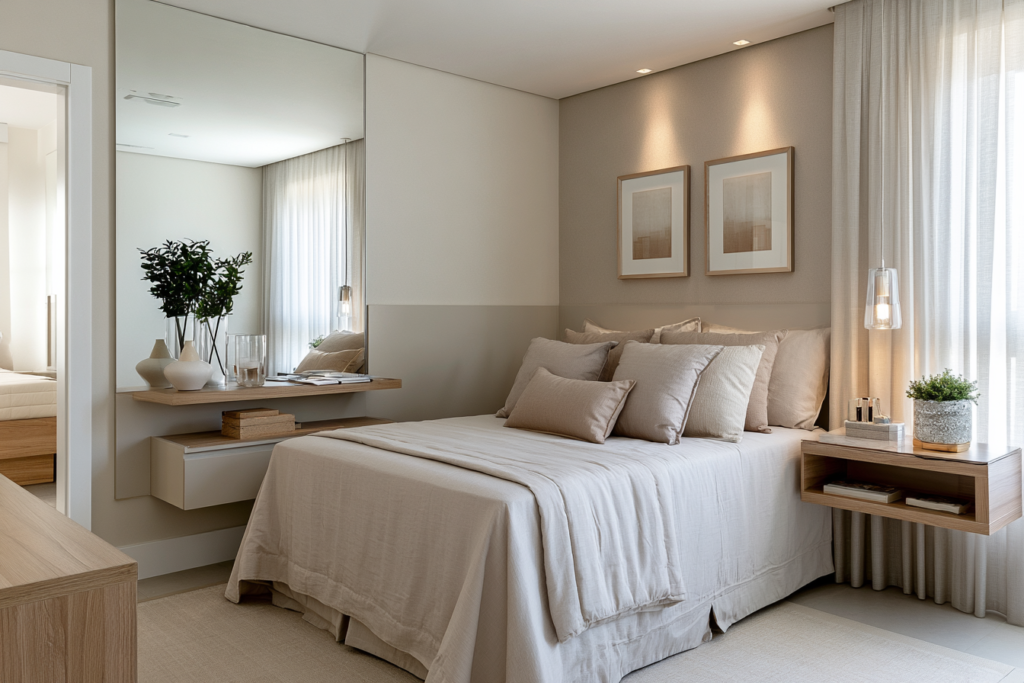 Como decorar um quarto pequeno: guia completo para ganhar espaço, estilo e conforto