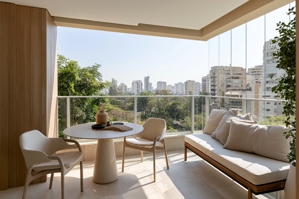 Como decorar varanda pequena de apartamento: ideias elegantes para criar um espaço bonito, funcional e acolhedor
