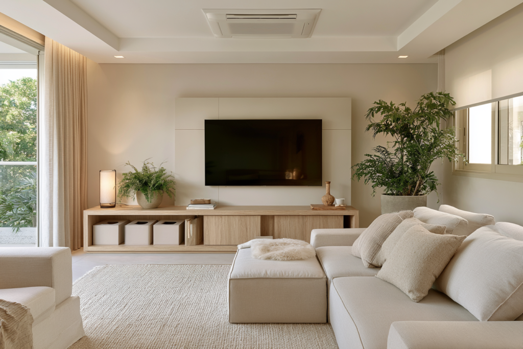 Como Organizar Fios e Cabos na Decoração da Sala sem Perder a Elegância