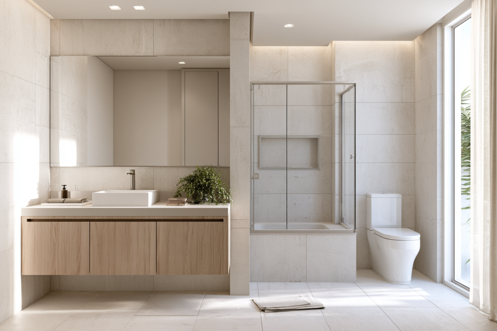 Como decorar banheiro pequeno com funcionalidade