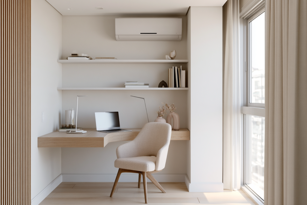 Como Montar um Home Office Pequeno e Confortável sem Abrir Mão da Beleza e da Funcionalidade