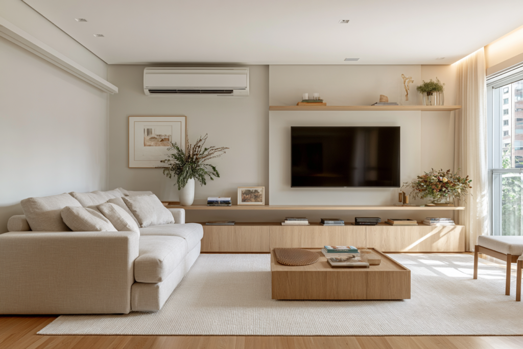 Distância Ideal entre Sofá, Rack, TV e Mesa de Centro: Medidas para uma Sala Bonita, Confortável e Bem Planejada
