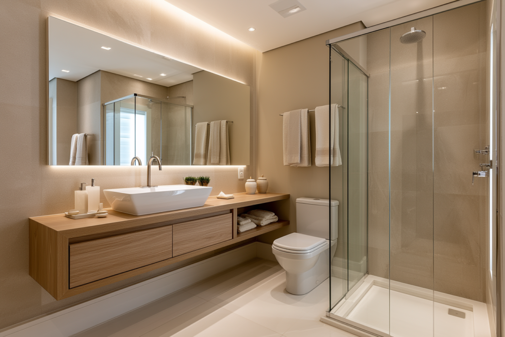 Como Decorar Banheiro Social com Elegância, Conforto e Personalidade