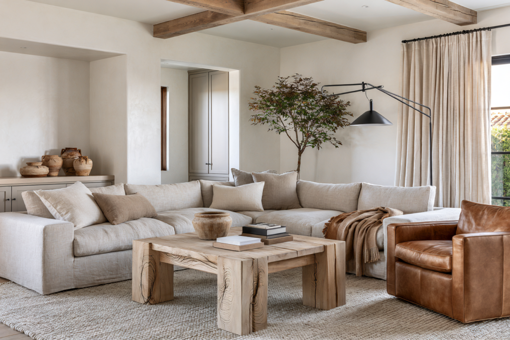 Decoração farmhouse moderna: madeira, aconchego e rusticidade elegante para casas reais
